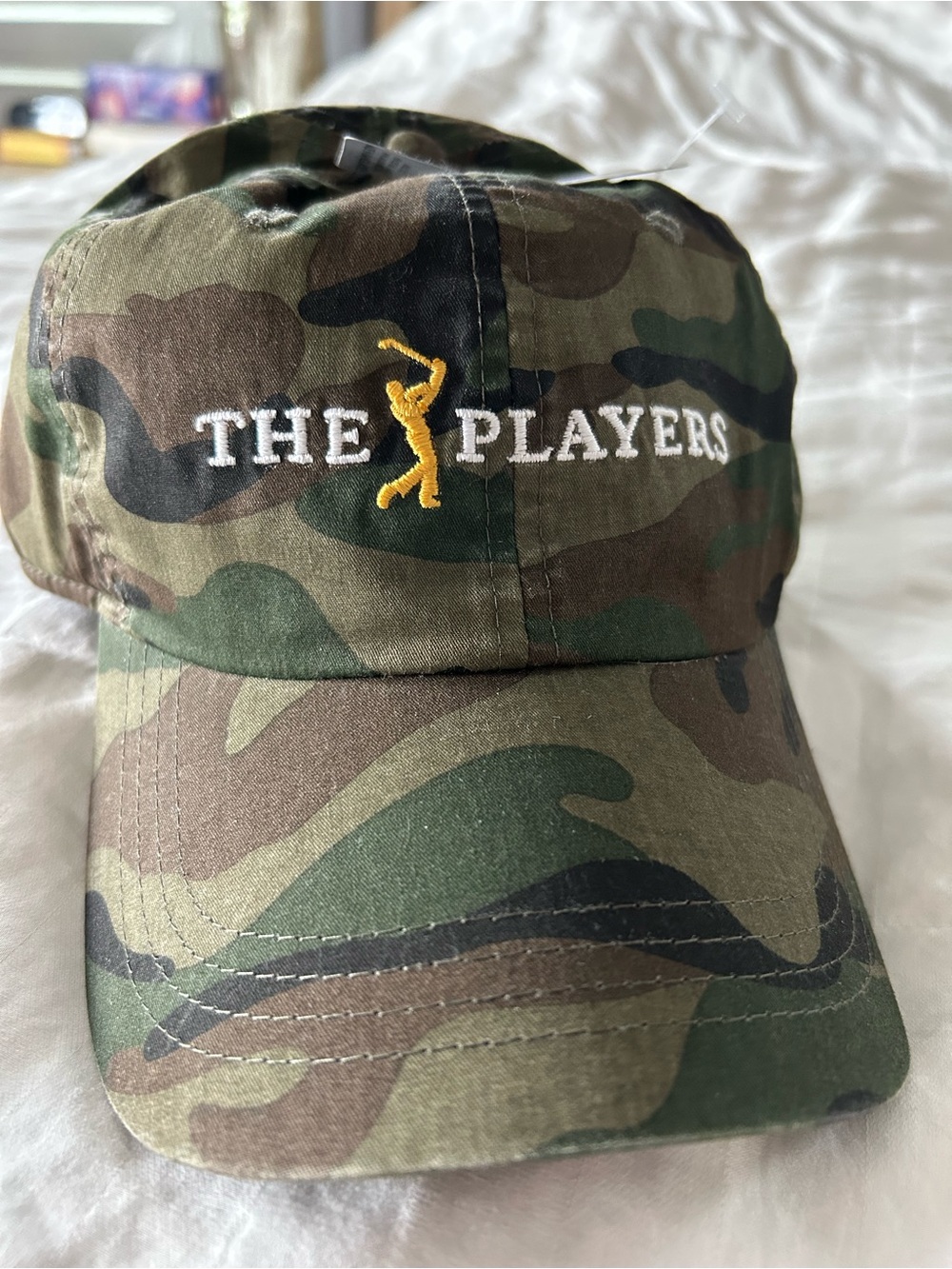 The Players Camo Golf Cap - Green Camouflage *NEW*
